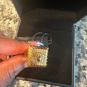 Versace Gold Medusa Ring
